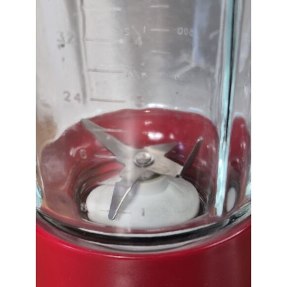 Genuine KitchenAid Blender KSB5 40oz/5 Cup Red Glass Replacement Pitcher - Picture 4 of 10
